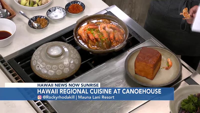 CanoeHouse at Mauna Lani has its first woman executive chef, Rhoda Magbitang, who joined HNN...