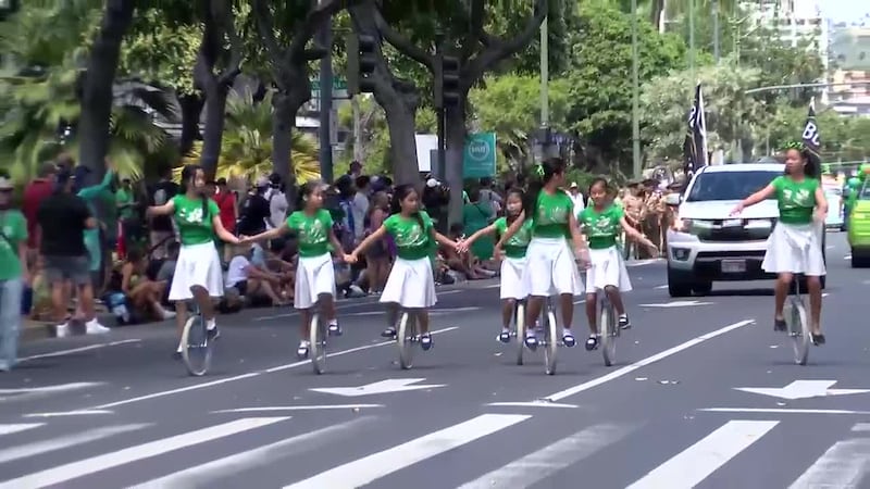 St. Patrick's Day Parade in Waikiki