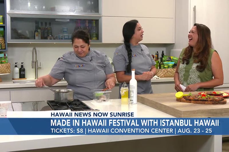 Istanbul Hawaii joins HNN Sunrise to show us what they'll be preparing for Made in Hawaii...