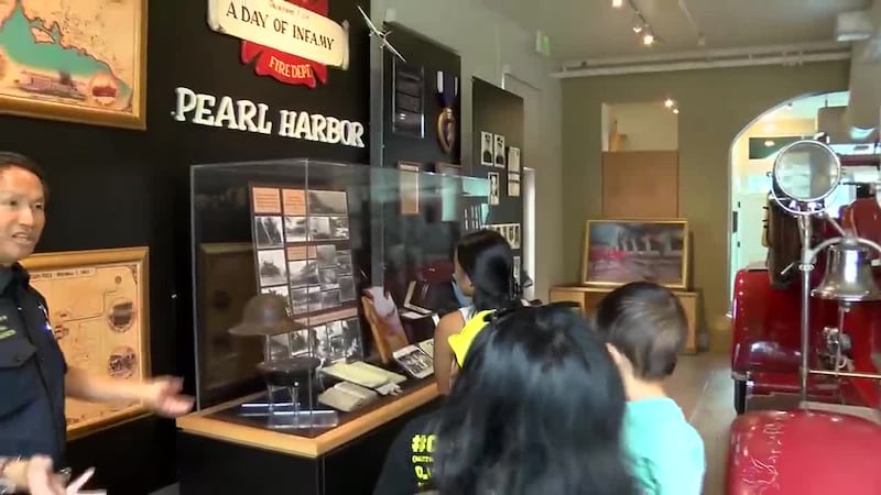 The Honolulu Fire Department Museum and Education Center held free tours on Saturday.