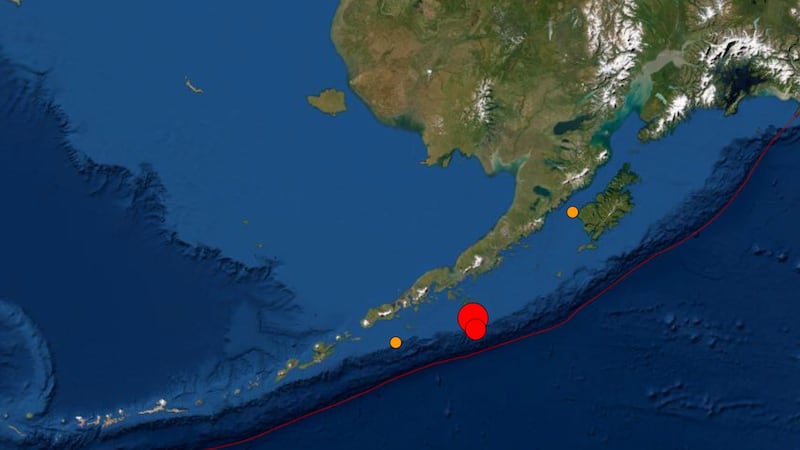 A 7.4 earthquake rattled parts of Alaska on Monday.