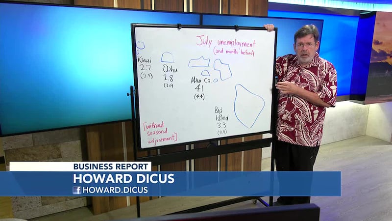 Howard takes a look at July jobless rates without seasonal adjustment and the previous month...