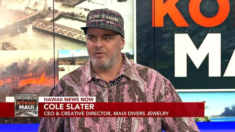 CEO and creative director of Maui Divers Jewelry describes relief efforts.