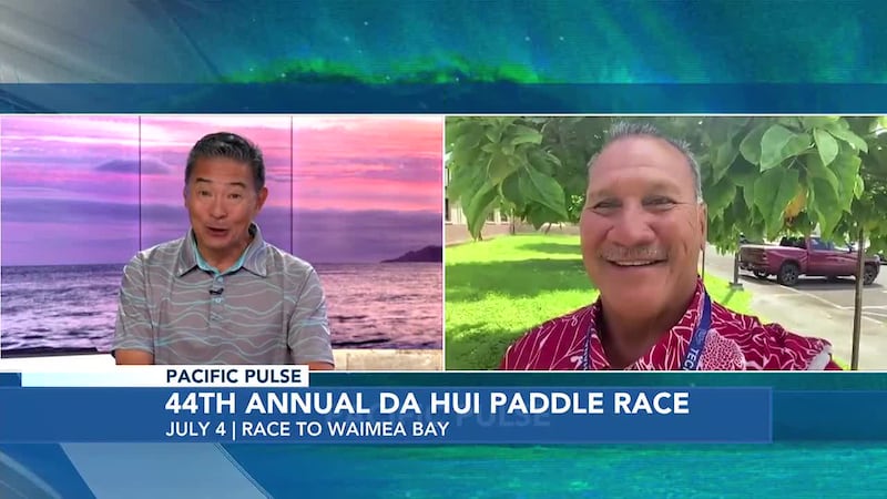 It might be the biggest paddle race in all of the world and you can join in. Surfer Kawika...