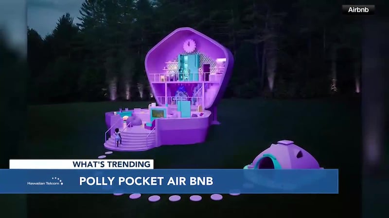 Polly Pocket's world has come to life at this AirBnb. How you can stay there. Also, meet...