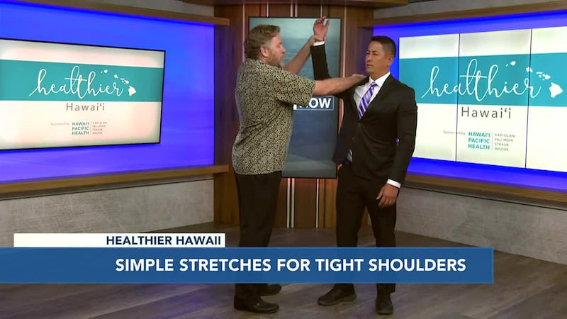 Dr. Ed Weldon from Straub Medical Center explains some easy ways to treat shoulder pain.