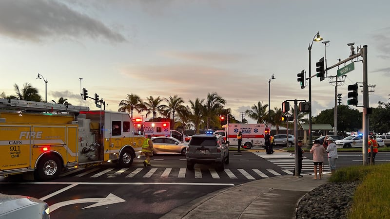 Ward pedestrian crash